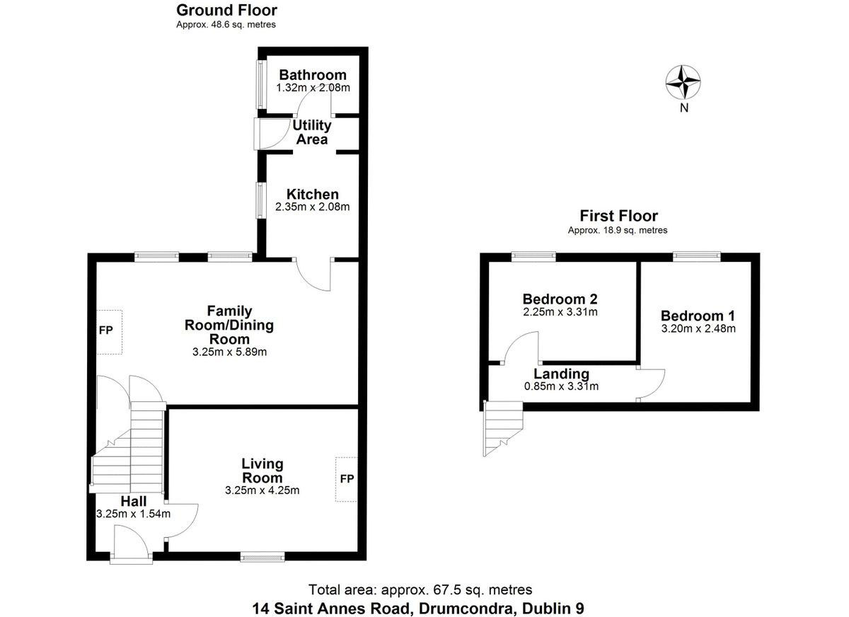 Period Property For Sale: 14 Saint Anne's Road, Drumcondra, Dublin 9