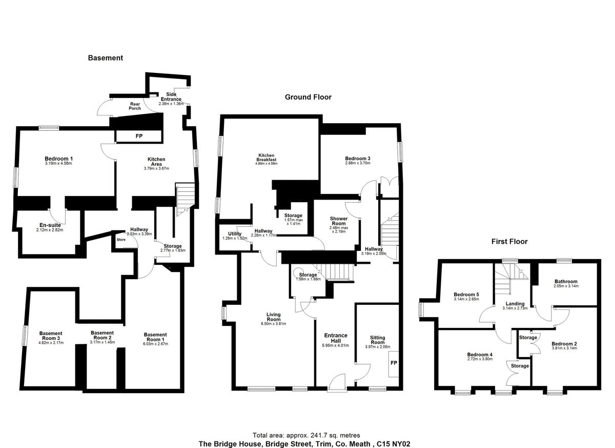 Period Residence For Sale: Bridge House, Bridge Street, Trim, Co. Meath