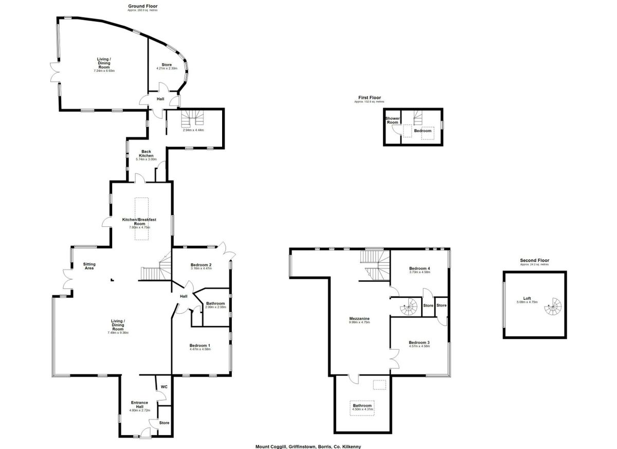 Renovated and Extended Farmhouse For Sale: Mount Coggill, Griffinstown, Borris, Co. Kilkenny