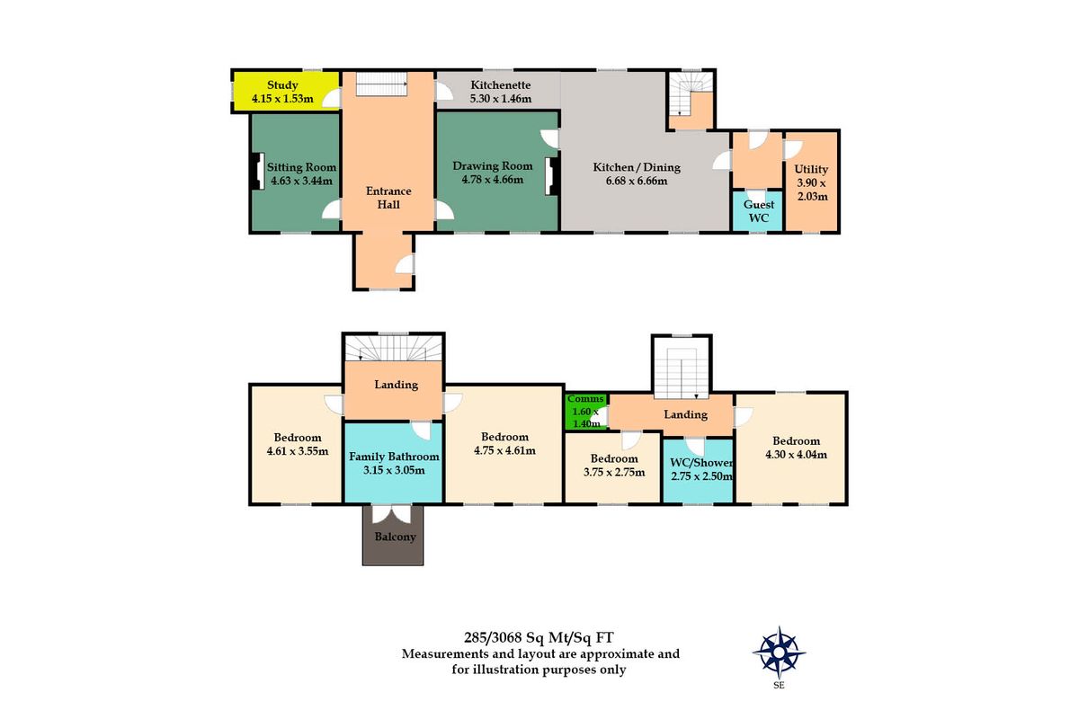 Restored period Residence For Sale: Mount Windsor House, Mountarmstrong, Donadea, Co. Kildare