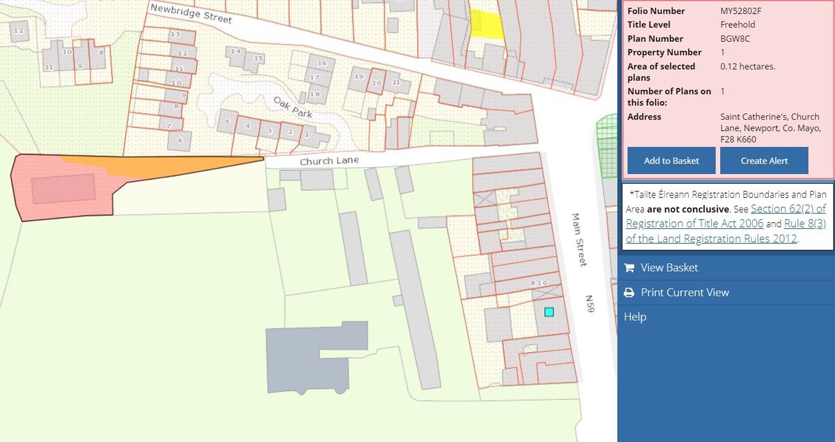 Former Church For Sale: Saint Catherine's, Church Lane, Newport, Co. Mayo